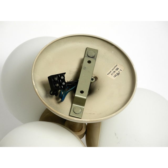 Space Age Metal Ceiling Lamp from Kaiser-Leuchten, 1960s For Sale - Image 15 of 18