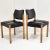 Set of Chairs in Beech and Imitation Leather by Pierre Guariche, 1970 For Sale - Image 11 of 13