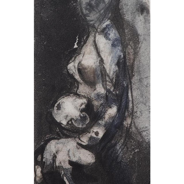 After Auguste Rodin, Nude, Maternal Love, Engraving For Sale - Image 4 of 6