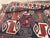 Navy Blue Galerie Shabab Collection Early 20th Century Caucasian Kuba Throw Rug For Sale - Image 8 of 8