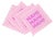 Mahj Mahj Mahj Pink Mahjong Cotton Sateen Cocktail Napkins, Set of 4 For Sale
