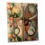 Large Mid Century Modern Studio Abstract Acrylic Mixed-Media Painting Picasso Inspired Original Decorative Artwork Handcrafted Girl Before a Mirror For Sale