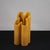 Yellow Yellow Glazed Terracotta Vase in Cloverleaf Shape from Pierre Cardin For Sale - Image 8 of 10