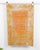 Orange 1970s Vintage Small Turkish Handmade Wool Cotton Orange 2x3 Rug For Sale - Image 8 of 8