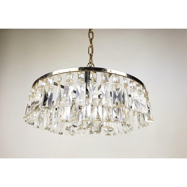 1970s Crystal Chandelier, 1970s For Sale - Image 5 of 14