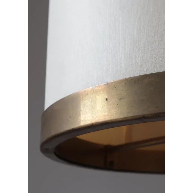 Large Danish Modern Floor Lamps in Patinated Brass by Kay Kørbing, 1960s, Set of 2 For Sale - Image 12 of 18