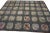 American 1930s Gray Roses Folk Art Antique American Hooked Rug 5'10" X 7'6" Woven Cotton Carpet For Sale - Image 3 of 12