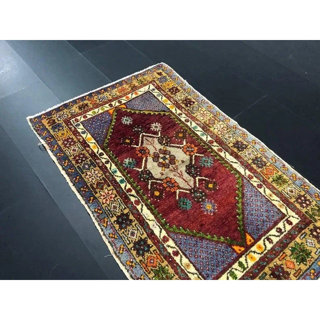 Turkish Colorful Rug For Sale - Image 4 of 6
