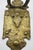 Spanish Revival 1930s Spanish Revival Hammered Brass Door Knocker For Sale - Image 3 of 5