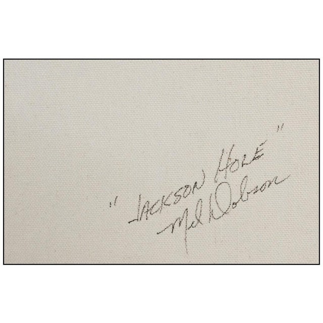 1980s Jackson Hole, Mel Dobson For Sale - Image 4 of 5