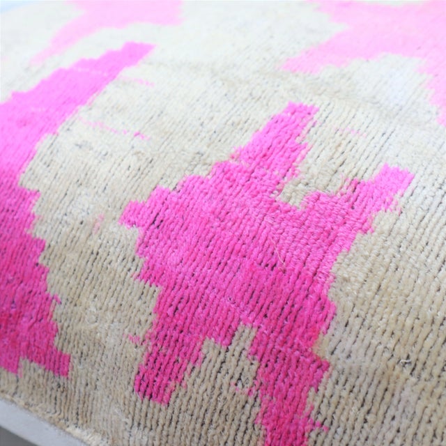 Farmhouse Modern Handmade Throw Pillow + Down Insert 12 x 20 For Sale - Image 3 of 10