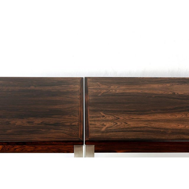 Wood Danish Rosewood Dining Tables, 1960s, Set of 2 For Sale - Image 7 of 10