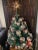 Vintage Bottle Brush Large Christmas Tree Mercury Glass Ornaments 46.5 Inch For Sale - Image 12 of 13