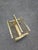 1970s 1970s Elegant Hollywood Regency Brass Magazine Rack For Sale - Image 5 of 8