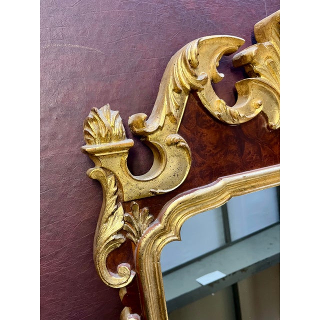 Le Barge Parcel Gilt Mirror For Sale - Image 10 of 12