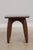 Mid Century Modern Walnut Table or Stool For Sale - Image 4 of 12