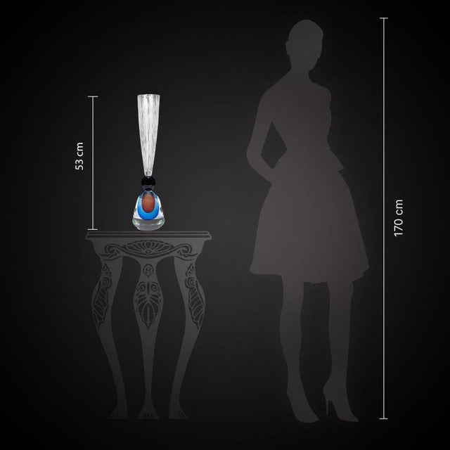 Sculpture in Murano Glass by 1295 Murano For Sale - Image 9 of 10