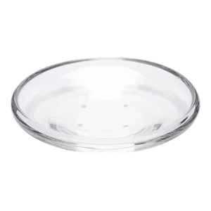Shallow Blown Glass Center Bowl With Inverted Scroll Rim by Steuben, C. 1939