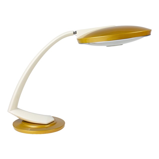 Fase Boomerang 2000 Desk Lamp by Luis Pérez De La Oliva, Spain, 1970s For Sale