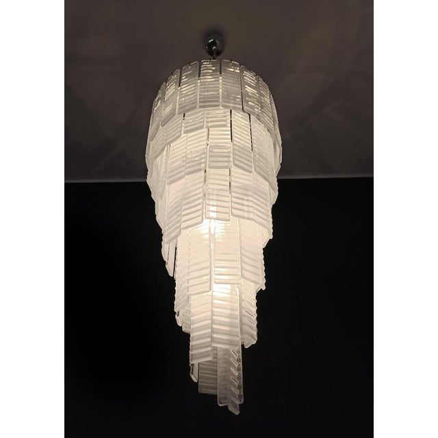 Large Murano Glass Chandeliers, Set of 2 For Sale - Image 12 of 18