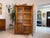 For Sale: Original Biedermeier Display Cabinet, Bookcase, Collector's Cabinet, Walnut, Height x Width x Depth 183 x 122 x...