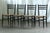 We present this superb set of eight mid-century dining chairs from the esteemed Italian maker, Gessef Consorzio Sedie...