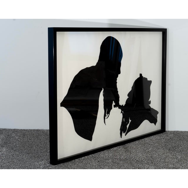 Contemporary Miller & Shellabarger — Untitled Silhouette (Conjoined Six), 2008 Original Cut Paper Artwork For Sale - Image 3 of 5