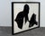 Contemporary Miller & Shellabarger — Untitled Silhouette (Conjoined Six), 2008 Original Cut Paper Artwork For Sale - Image 3 of 5