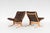 Ingmar Relling Vintage Siesta Chairs in Brown Leather by Ingmar Relling for Westnofa, 1970s, Set of 2 For Sale - Image 4 of 5