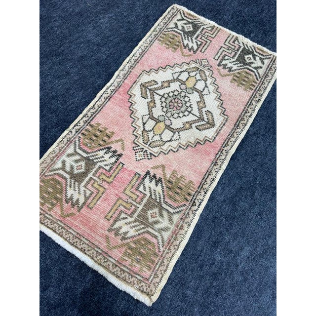 Early 21st Century Turkish Yastik Rug 1'8" x 3'2" For Sale - Image 5 of 5