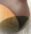 Robert Maxwell Vintage Robert Maxwell Mid-Century Modern Art Pottery Vase, Vessel for Pottery Craft With Earth-Tone Overlapping Contrasting Circles in a Salt Glaze For Sale - Image 4 of 12