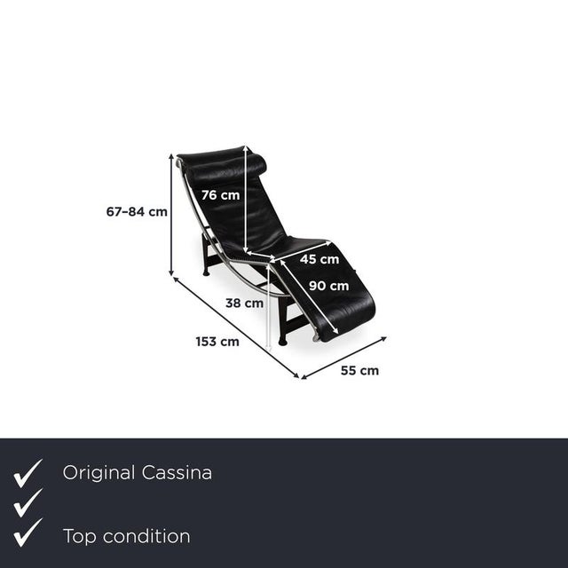The LC 4 chaise longue is a design classic, an icon, and the ultimate in relaxation: its form promises pure comfort....