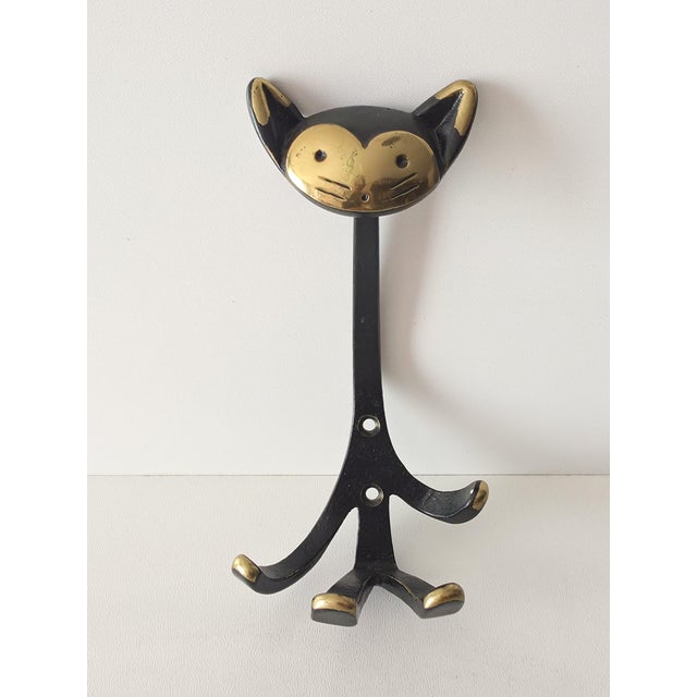 Cat-Shaped Wall Hooks by Walter Bosse for Herta Baller, 1950s For Sale - Image 13 of 13