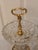 This gorgeous piece from mid century is made of high quality Oberglas Austria Criystal, with bright 2" and 3" teardrop...