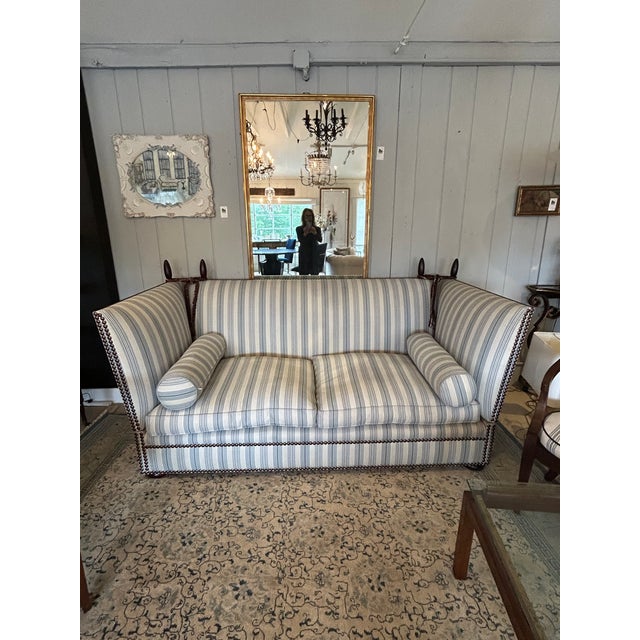 George Smith Classic George Smith Tiplady Knole Style Sofa For Sale - Image 4 of 9