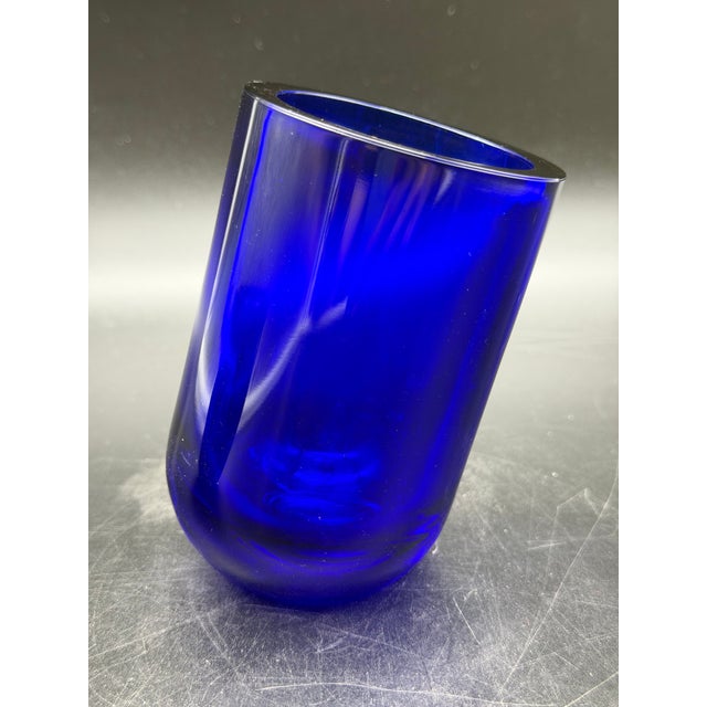 Glass Murano Glass Bowl and Vase by Cleto Munari, 1980s, Set of 2 For Sale - Image 7 of 10