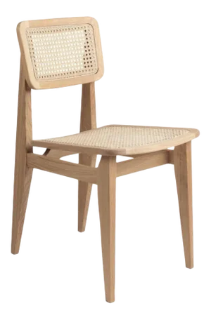Marcel Gascoin C-Chair Dining Chair in Oak