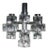 Gaetano Sciolari "Ice Cube" Light Fixture For Sale - Image 10 of 10