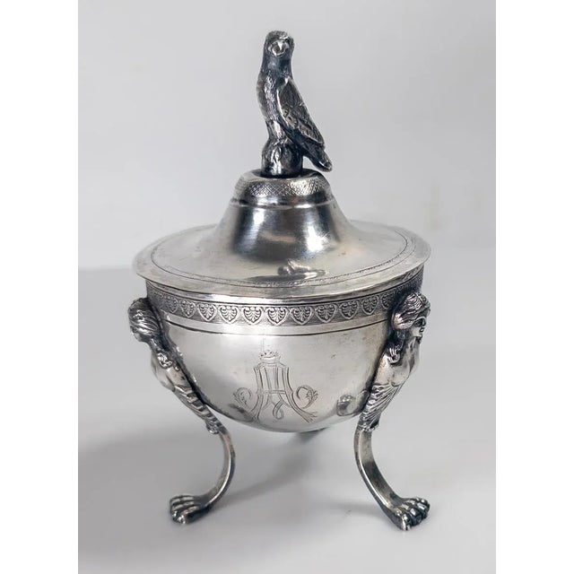 We are selling this interesting and unusual silver covered dish. This hallmarked dish we believe to be from South Germany,...
