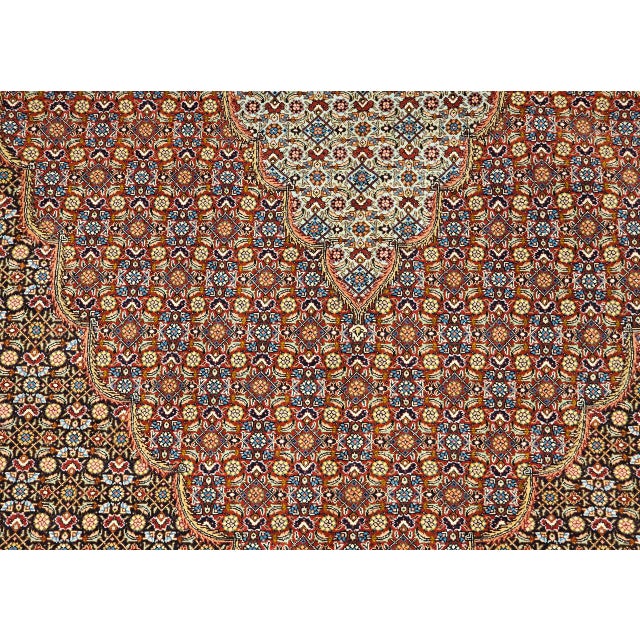 Early 20th Century Early 20th Century Tabriz Mahi Rug For Sale - Image 5 of 18