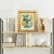 This is a new paper collage made from painted and vintage paper, layered onto a hardboard panel in beautiful celadon...