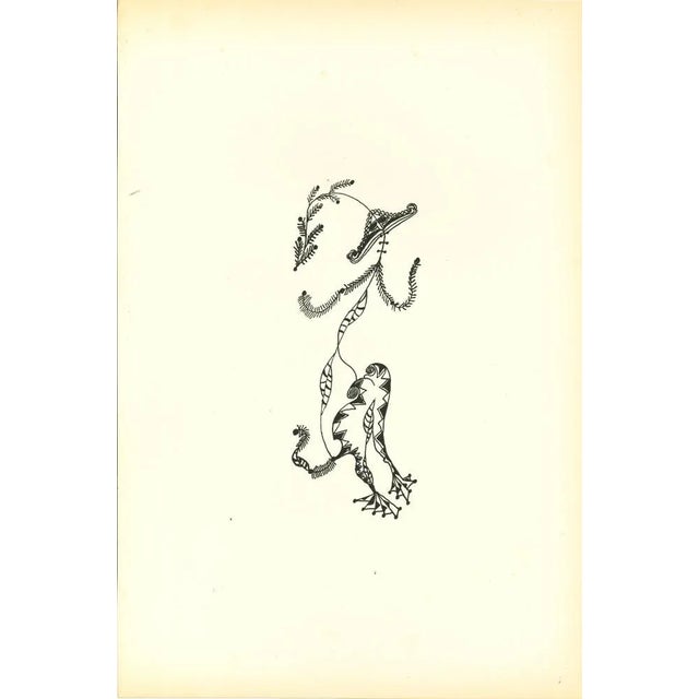 Composition Of Diodora is an original Lithography realized by Bruno Capacci in 1950. The artwork is part of an edition in...