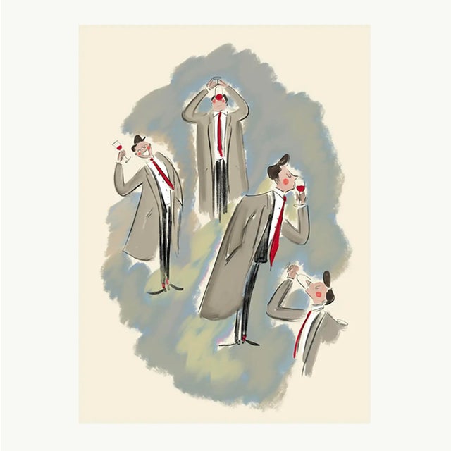 "The Wine Lover" is part of our Enthusiasts collection created by artist Tug Rice. Signed and numbered limited edition of...