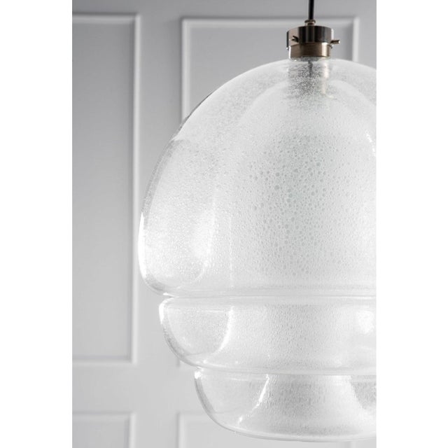 Silver Polpo LS134 Pullegous Pendant Light in Murano Glass by Carlo Nason for Mazzega, 1980s For Sale - Image 8 of 15