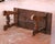 18th Century Spanish Carved Walnut Single-Plank Coffee Table With Iron Stretcher For Sale - Image 10 of 10