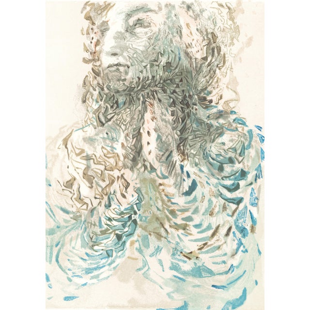 Original engraving from Salvador Dalí’s "The Divine Comedy" published by Editions d’Art Les Heures Claires, Paris, in...
