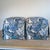 Blue Schumacher Chiang Mai Dragon Skirted Ottomans in China Blue - Pair For Sale - Image 8 of 13