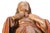 Vintage Carved Wood Jesus Dated '69 For Sale - Image 4 of 16