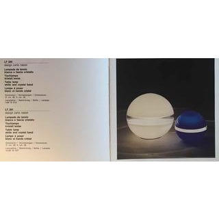 White LT 230 Table Lamp by Carlo Nason for A.V. Mazzega, 1970s For Sale - Image 9 of 10