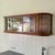 Mid-Century Modern Polish Wall Showcase Cabinet in Beveled Glass and Wood Veneer, 1960s For Sale - Image 3 of 15